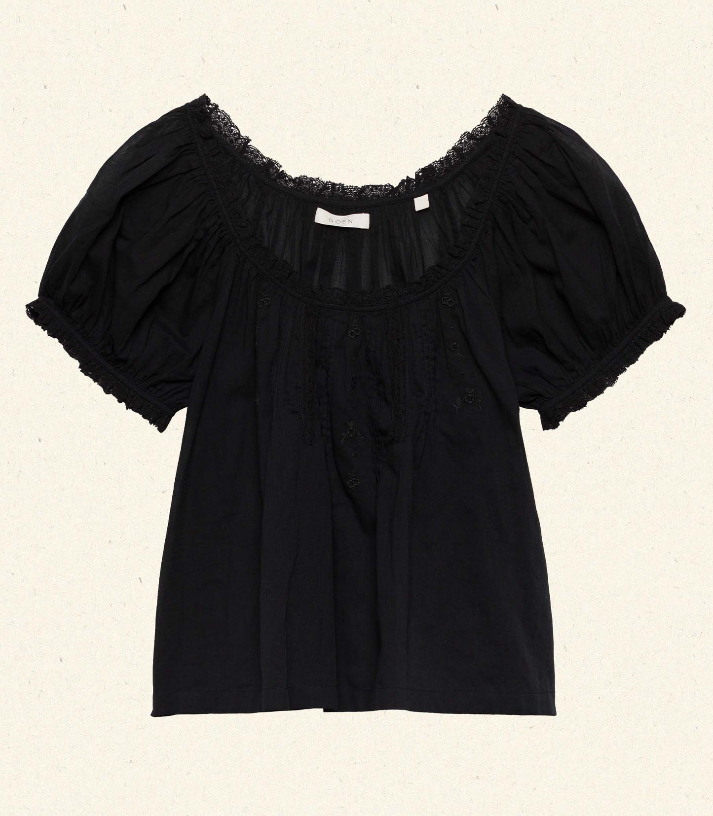 FREDERICA TOP -- BLACK
