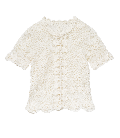 CHRYSANTHE TOP -- PEARL
