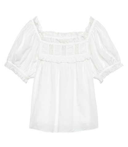 FRANCES TOP -- SALT LACE