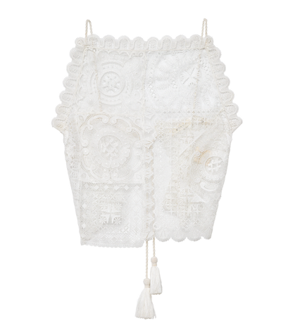 HANDKERCHIEF ANNIVERSARY TOP -- SALT